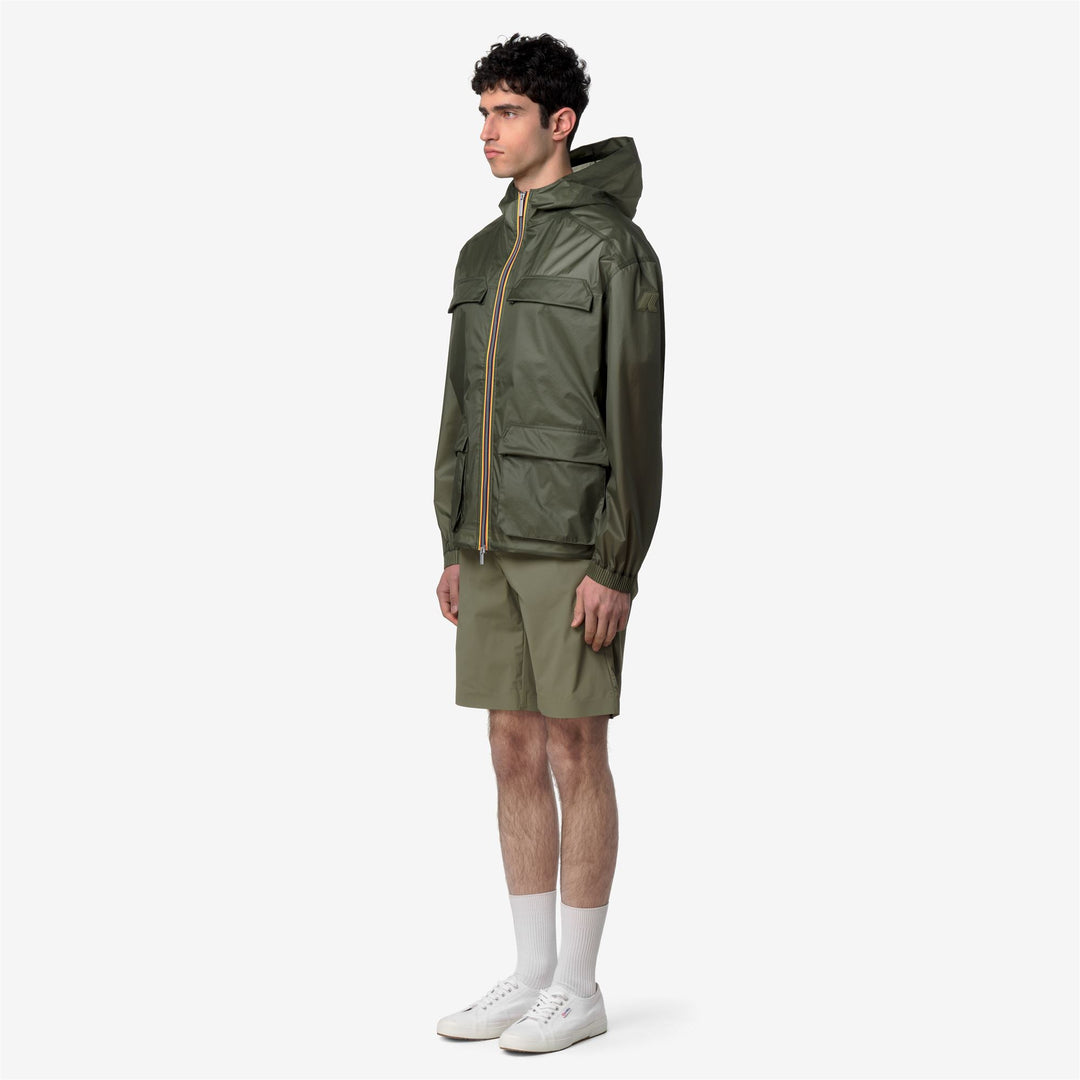 CLAD EXTRA LIGHT 3L - Jackets - Short - Man - GREEN LICHEN main