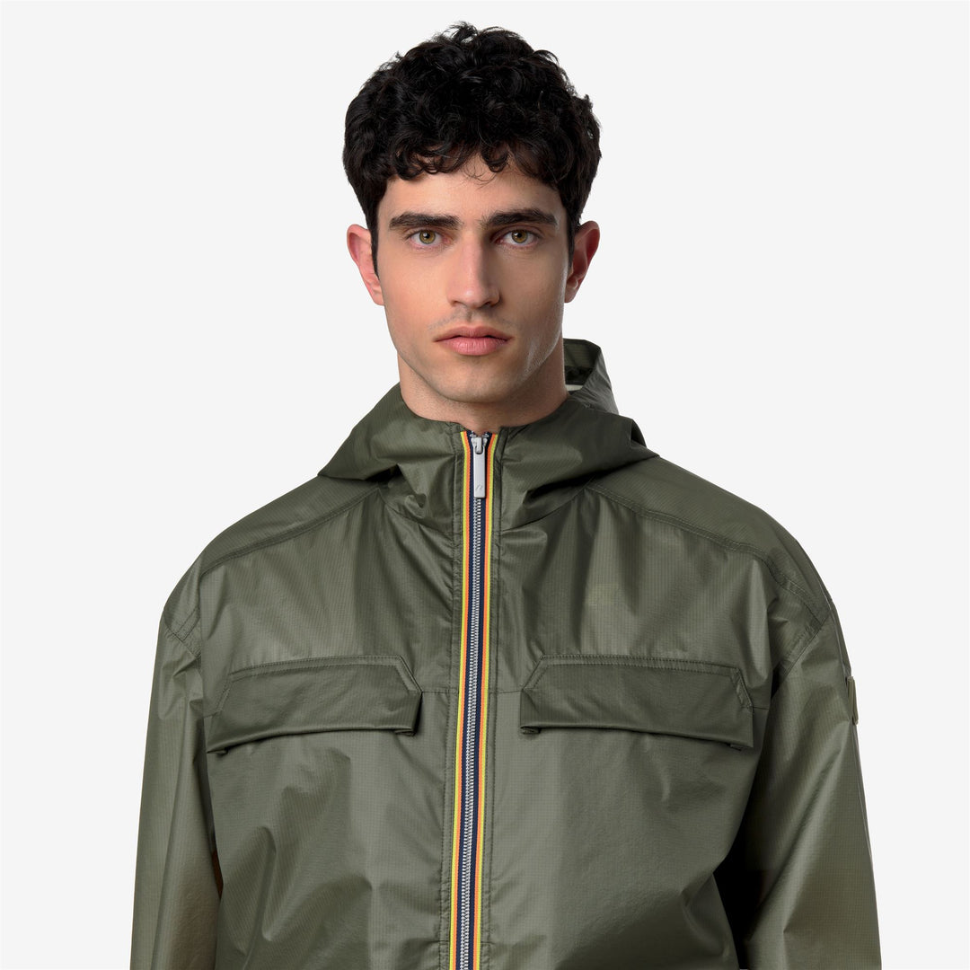 CLAD EXTRA LIGHT 3L - Jackets - Short - Man - GREEN LICHEN main
