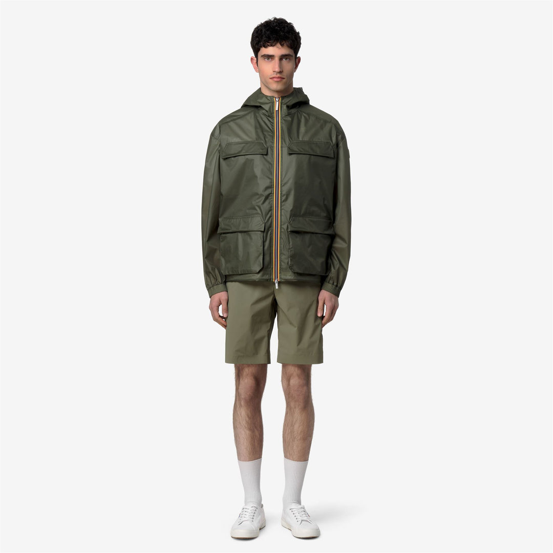 CLAD EXTRA LIGHT 3L - Jackets - Short - Man - GREEN LICHEN main