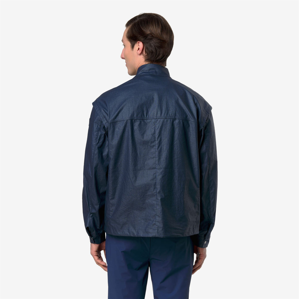 Jackets_Man_ORIAN NATURAL BLEND_Short_BLUE INSIGNIA COMBO - Blue Insignia - Commercial 6
