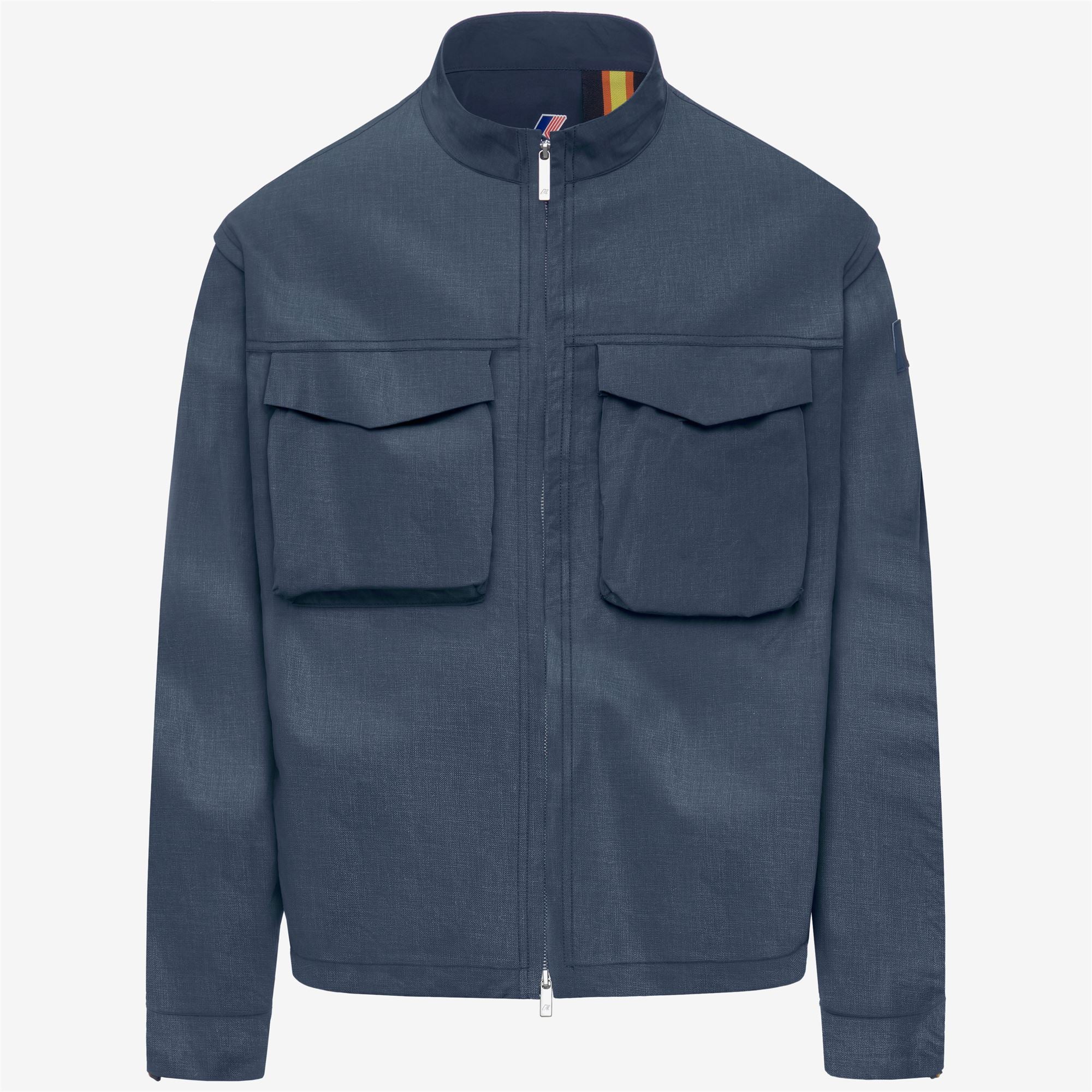 Jackets_Man_ORIAN NATURAL BLEND_Short_BLUE INSIGNIA COMBO - Blue Insignia - Commercial 1