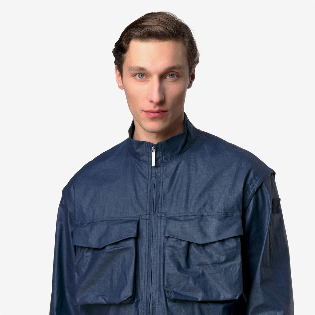 Jackets_Man_ORIAN NATURAL BLEND_Short_BLUE INSIGNIA COMBO - Blue Insignia - Commercial 7