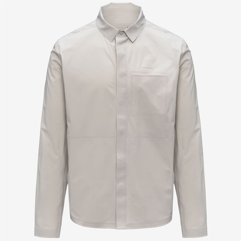 Jackets_Man_SHARRIE TECH OVERSHIRT_Short_BEIGE LT - Commercial 1