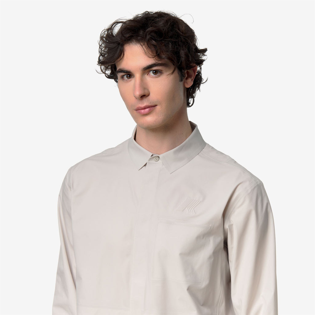 Jackets_Man_SHARRIE TECH OVERSHIRT_Short_BEIGE LT - Commercial 7