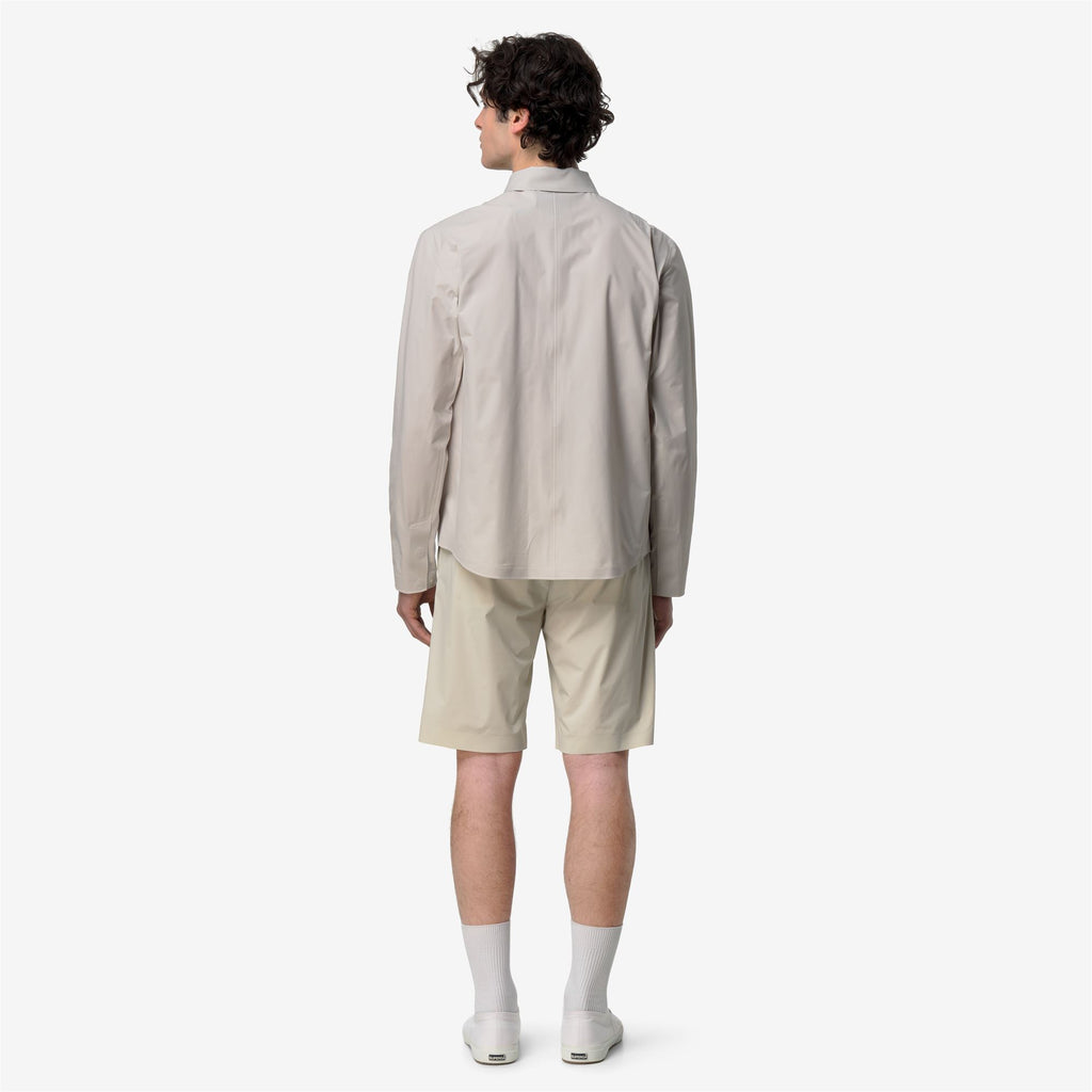 Jackets_Man_SHARRIE TECH OVERSHIRT_Short_BEIGE LT - Commercial 6
