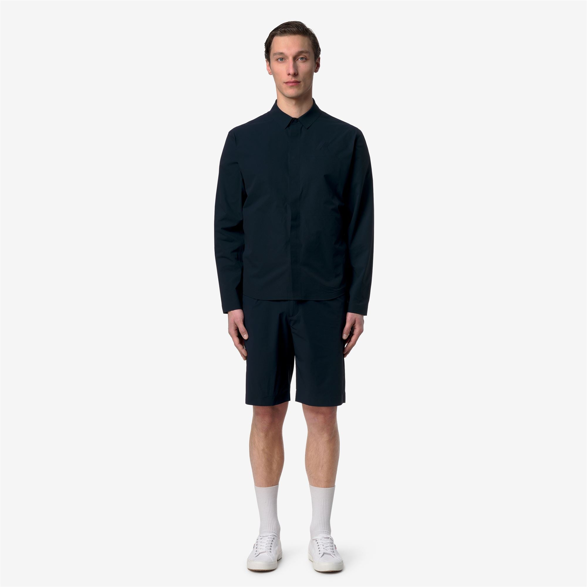 Jackets_Man_SHARRIE TECH OVERSHIRT_Short_Blue Depth - Commercial 4
