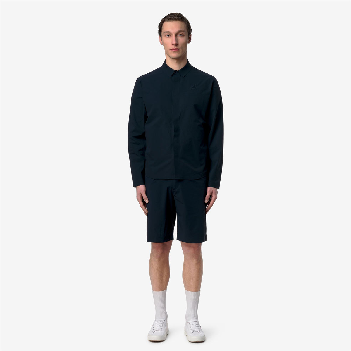 Jackets_Man_SHARRIE TECH OVERSHIRT_Short_Blue Depth - Commercial 4