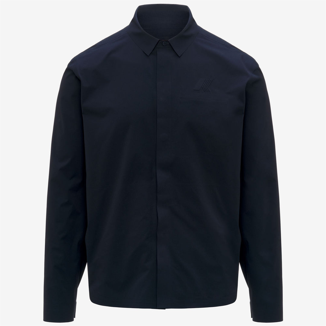 SHARRIE TECH OVERSHIRT - Jackets - Corta - Uomo - BLUE DEPTH 01