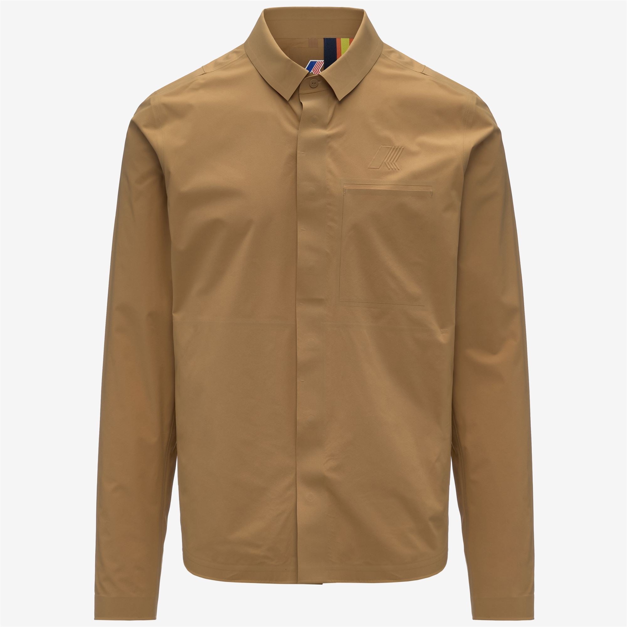 Jackets_Man_SHARRIE TECH OVERSHIRT_Short_Brown Bistre - Commercial 1