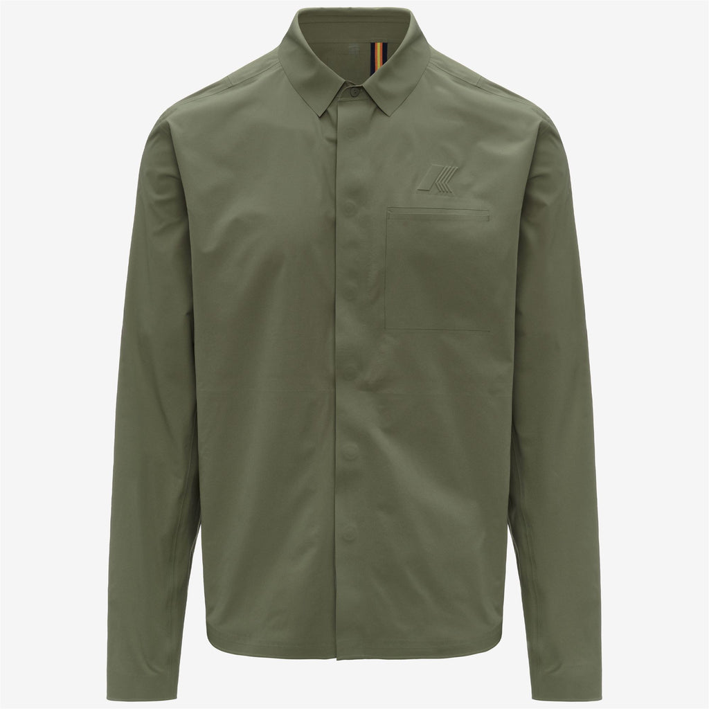 Jackets_Man_SHARRIE TECH OVERSHIRT_Short_Green Lichen - Commercial 1
