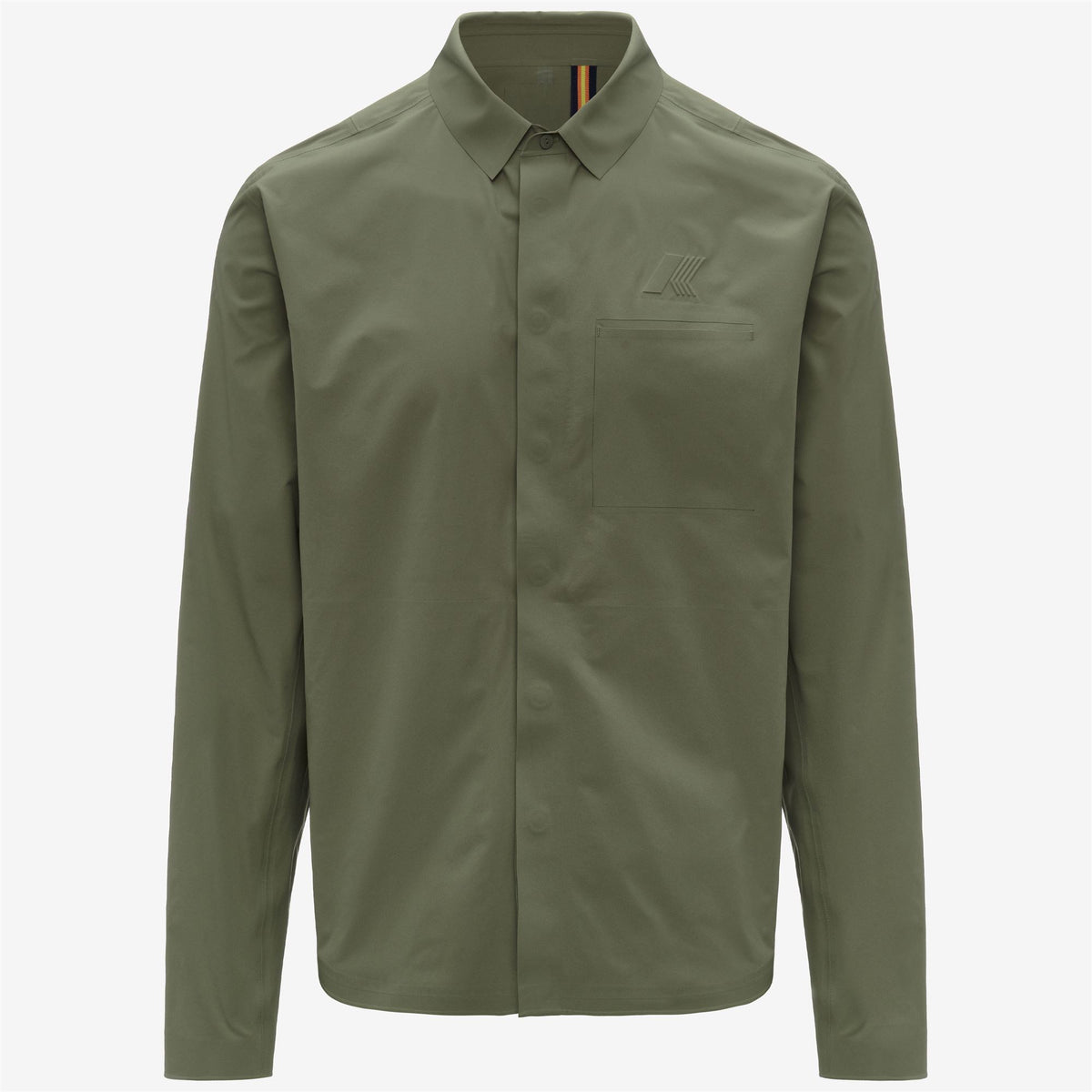 Jackets_Man_SHARRIE TECH OVERSHIRT_Short_Green Lichen - Commercial 1