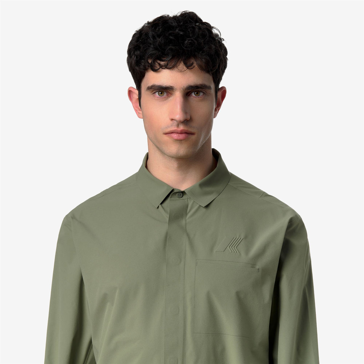 Jackets_Man_SHARRIE TECH OVERSHIRT_Short_Green Lichen - Commercial 7