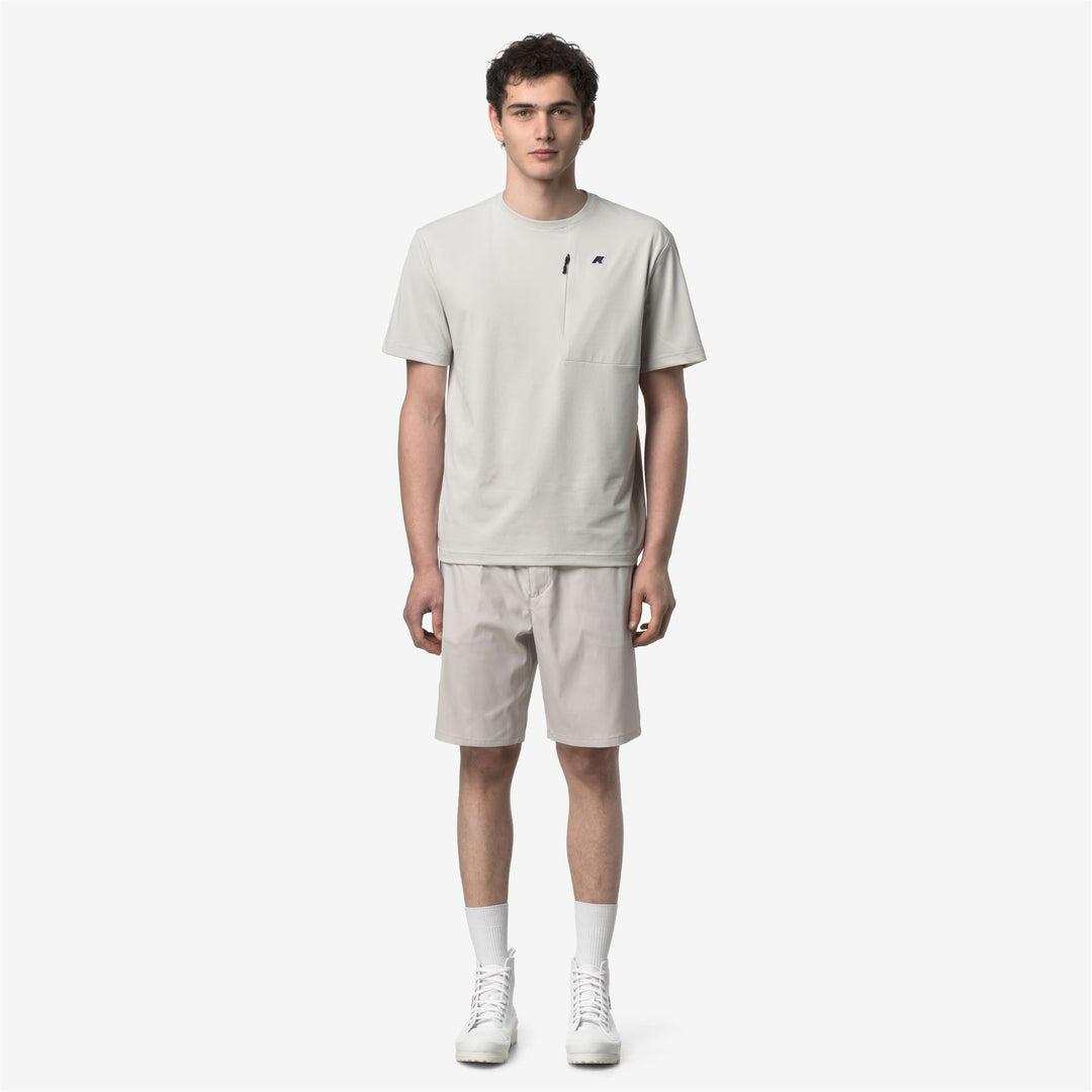 BOURRIER - Shorts - Pantaloncini sportivi - Uomo - BEIGE LT main