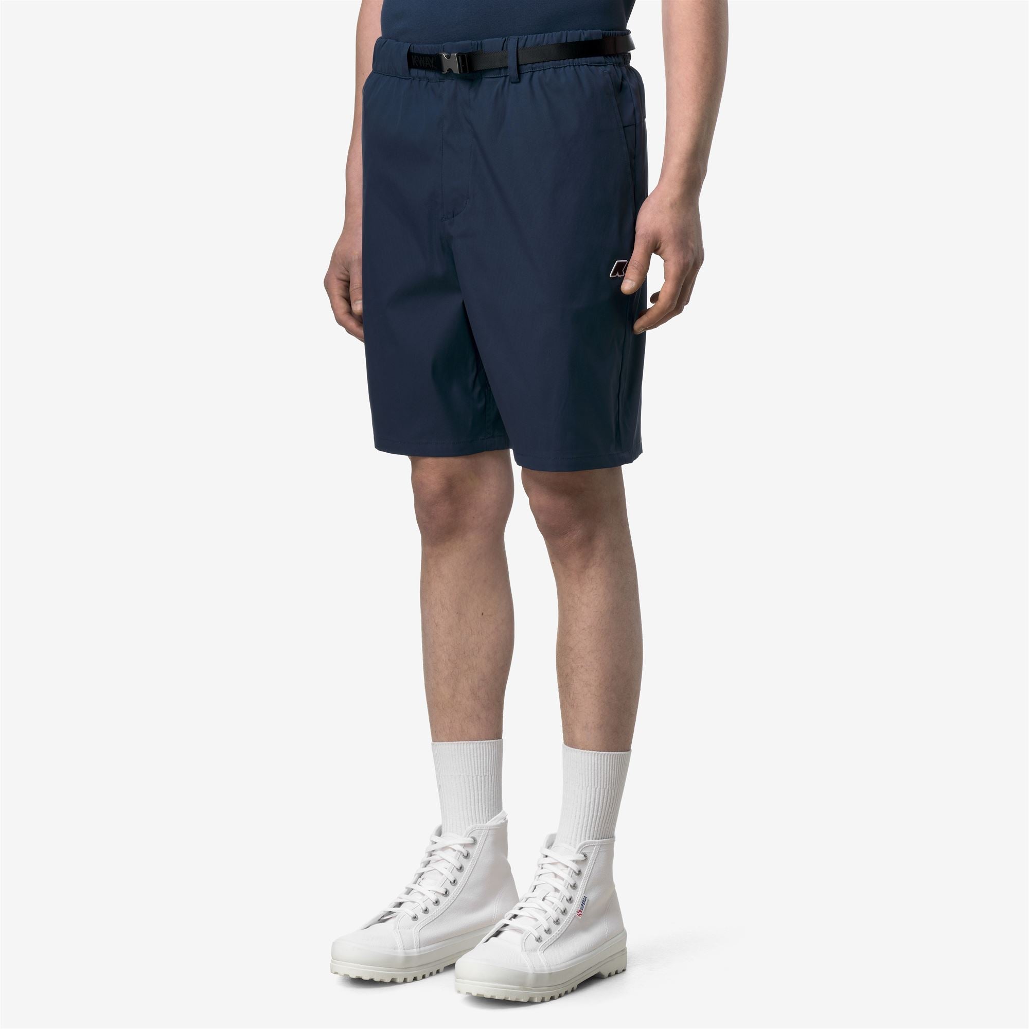 Shorts_Man_BOURRIER_Sport Shorts_Blue Insignia - Commercial 5