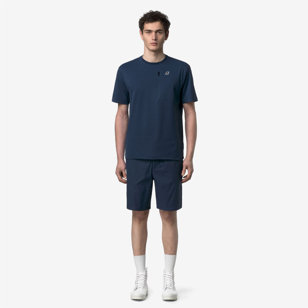 Shorts_Man_BOURRIER_Sport Shorts_Blue Insignia - Commercial 4