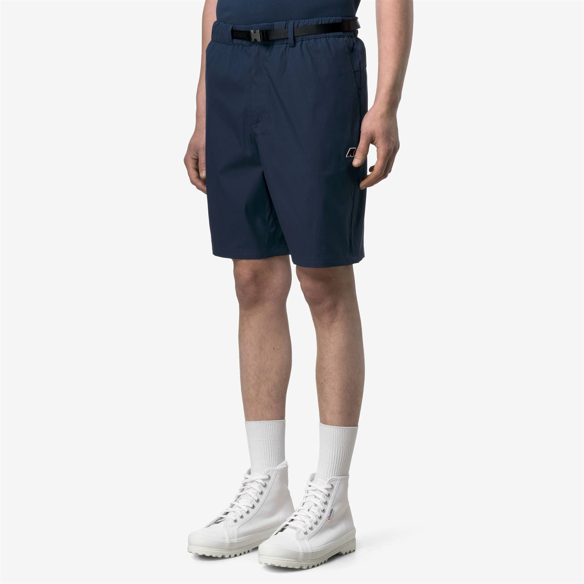 Shorts_Man_BOURRIER_Sport Shorts_Blue Insignia - Commercial 5