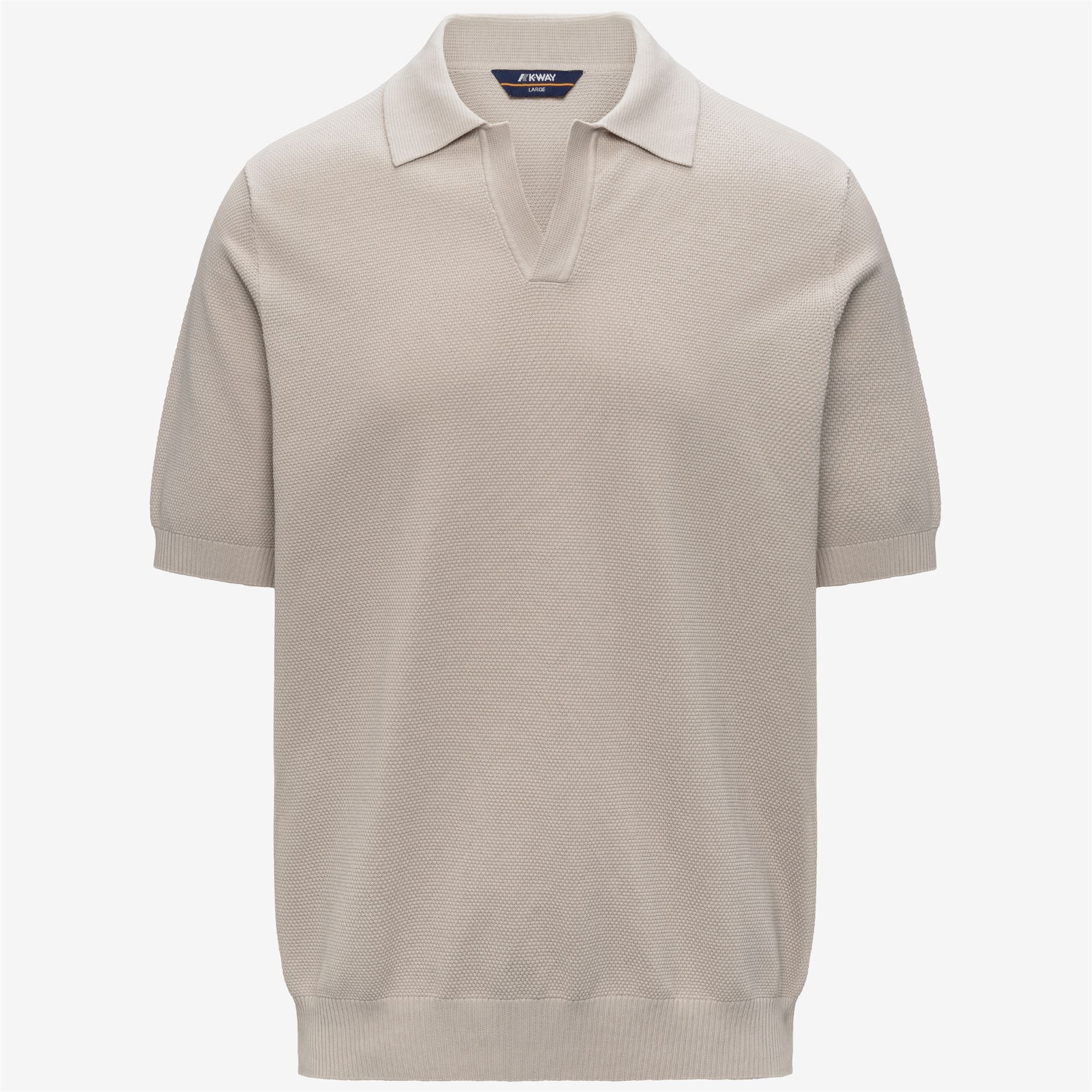 Knitwear_Man_PLEYR_Polo_BEIGE LT - Commercial 1