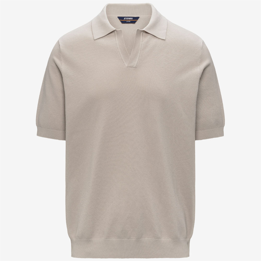 Knitwear_Man_PLEYR_Polo_BEIGE LT - Commercial 1