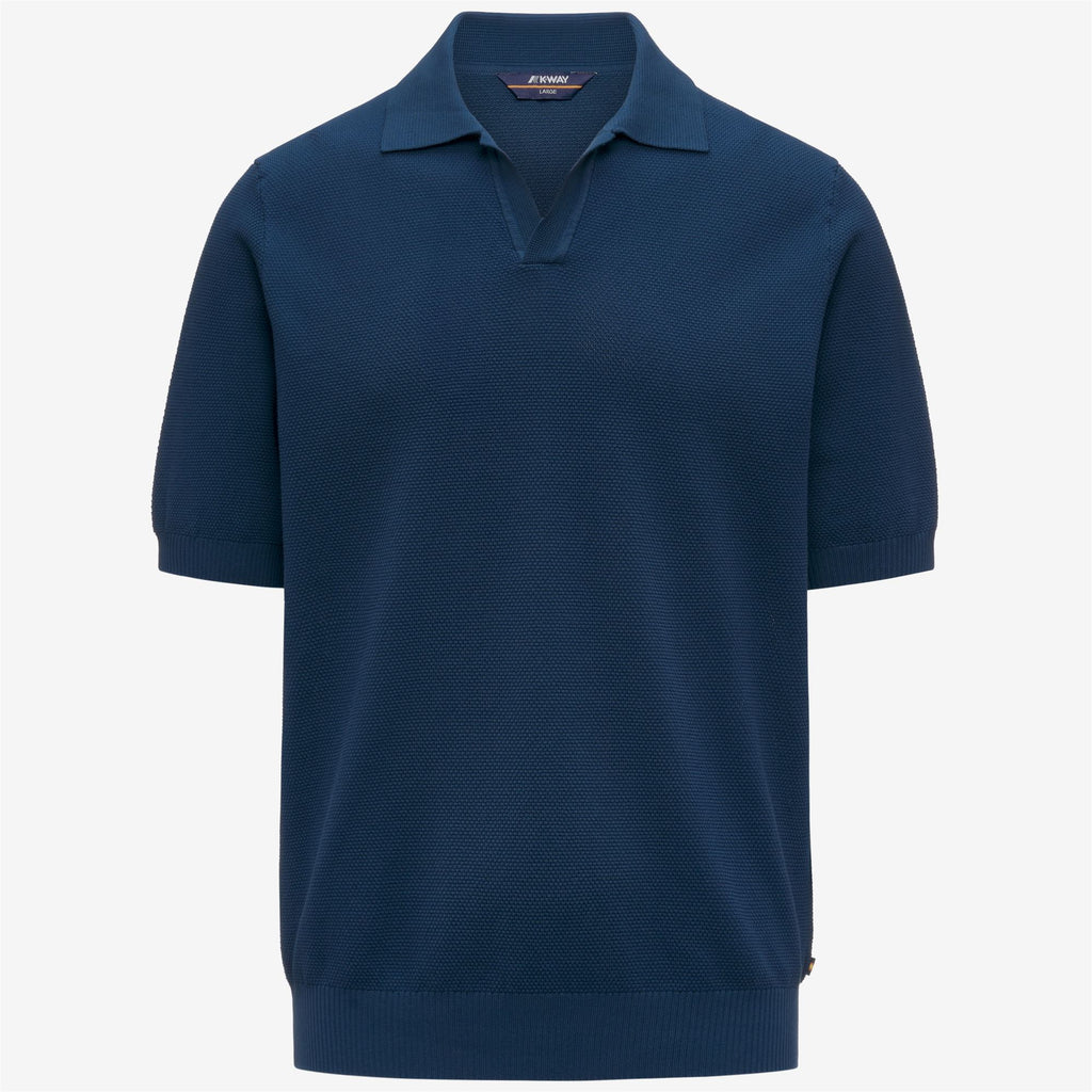 Knitwear_Man_PLEYR_Polo_Blue Dk Denim - Commercial 1