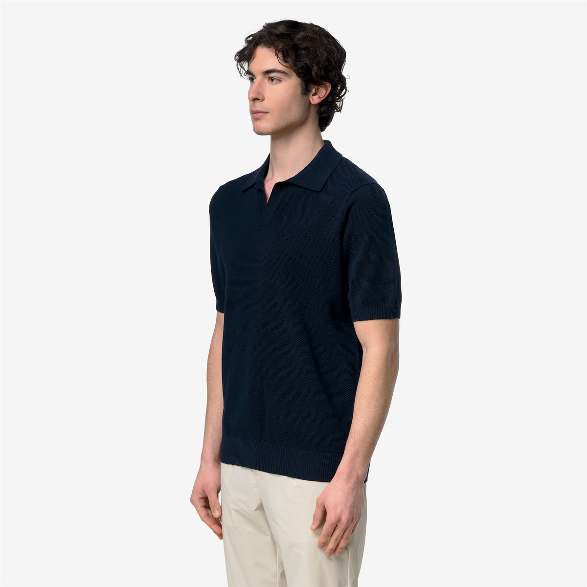 Knitwear_Man_PLEYR_Polo_Blue Depth - Commercial 5