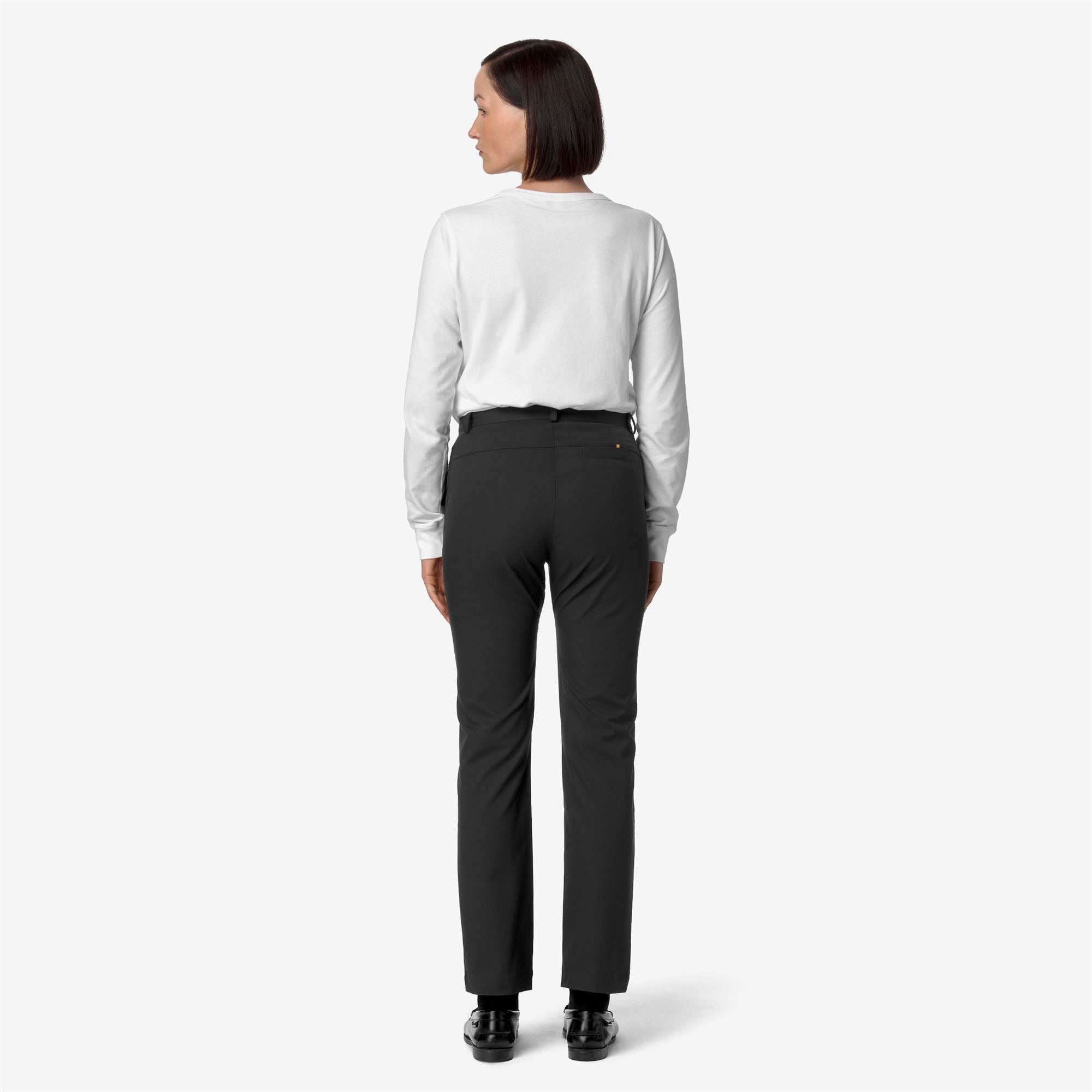 Pants_WOMAN_ELAISE TWILL PEACH_Chino_Black Pure - Commercial 6