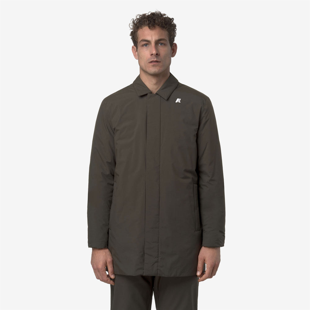 Black olive Men's Mid Waterproof Jacket with PrimaLoft Padding 02