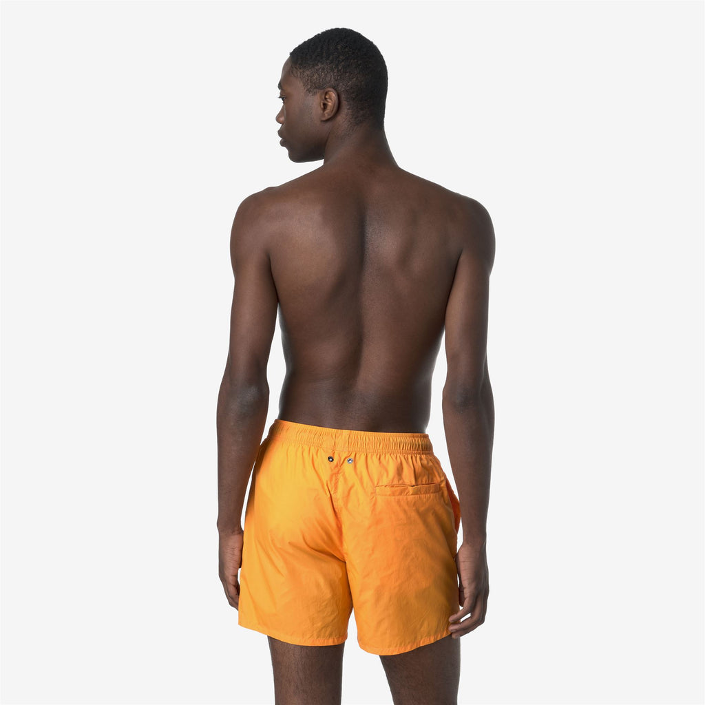 Bathing Suits_MAN_LE VRAI OLIVIER_Swimming Trunks_Orange - Commercial 6