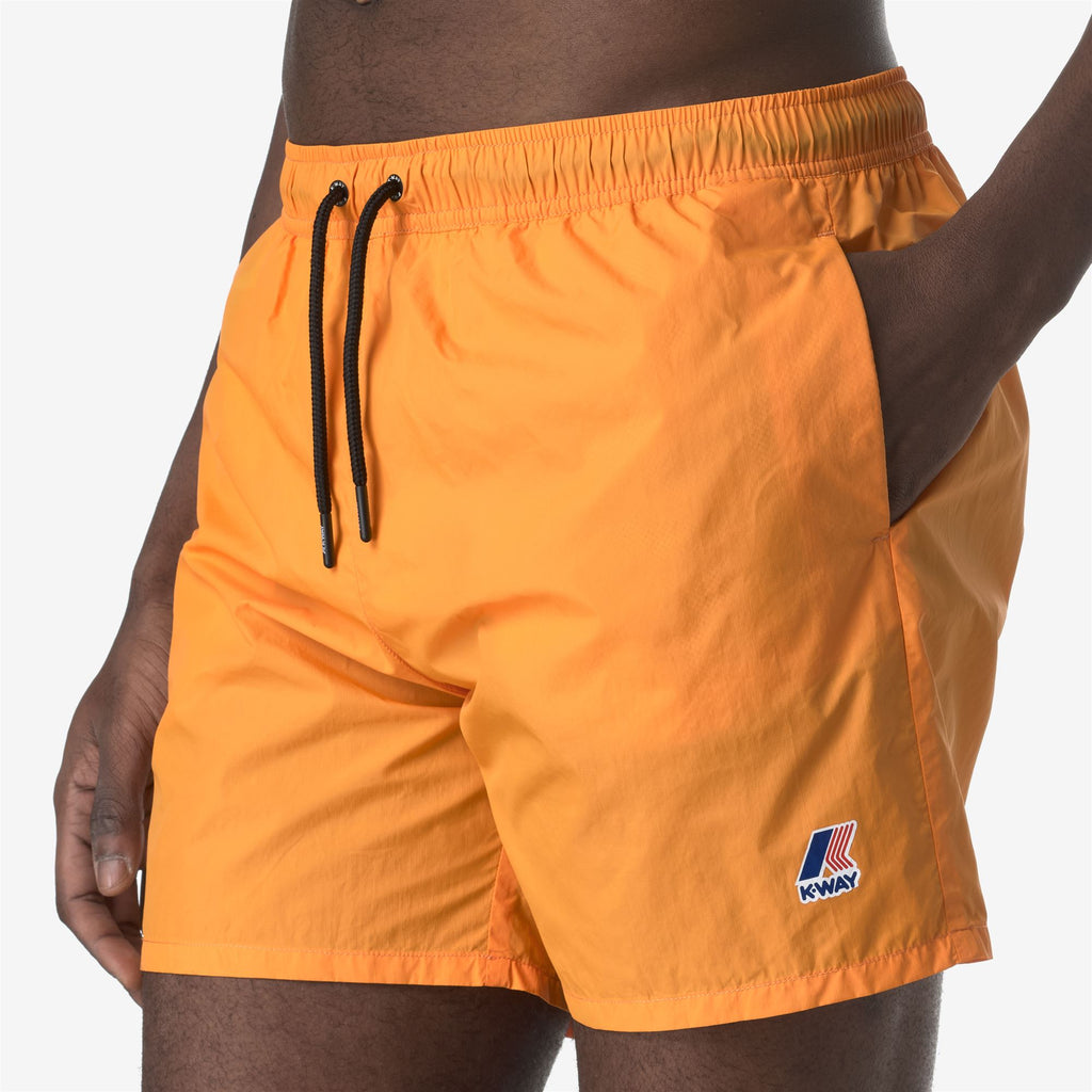 Bathing Suits_MAN_LE VRAI OLIVIER_Swimming Trunks_Orange - Commercial 7