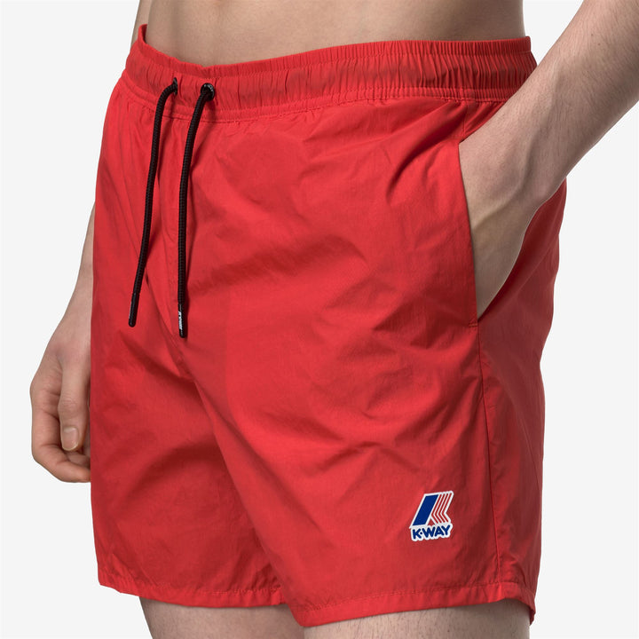 LE VRAI OLIVIER - Bathing Suits - Swimming Trunks - Man - RED POPPY 3