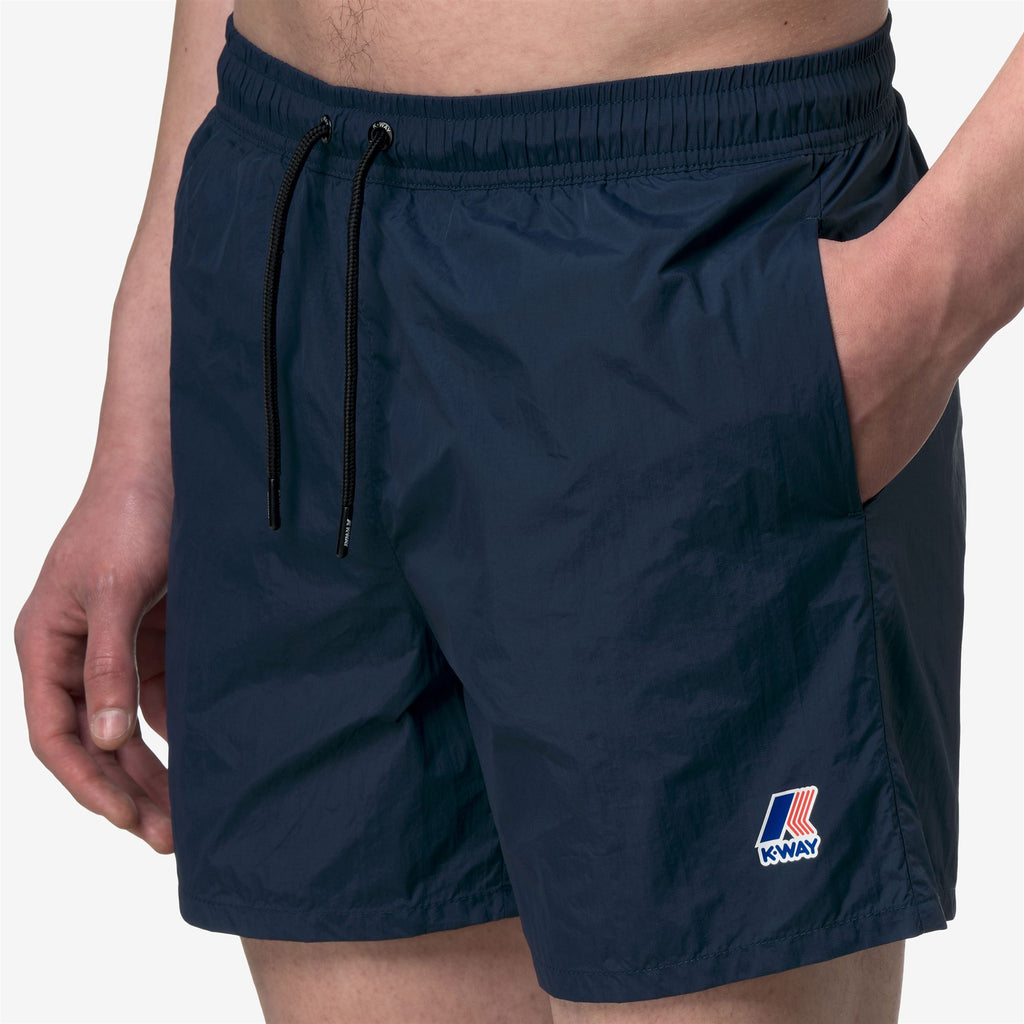 Bathing Suits_MAN_LE VRAI OLIVIER_Swimming Trunks_Blue Insignia - Commercial 7