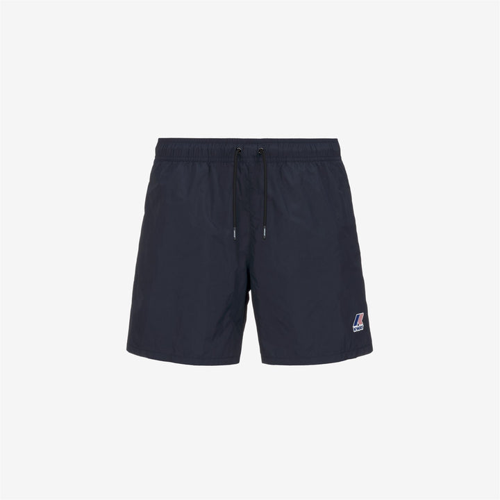Blue Men's Packable Swimming Trunks for Beach and Pool 5
