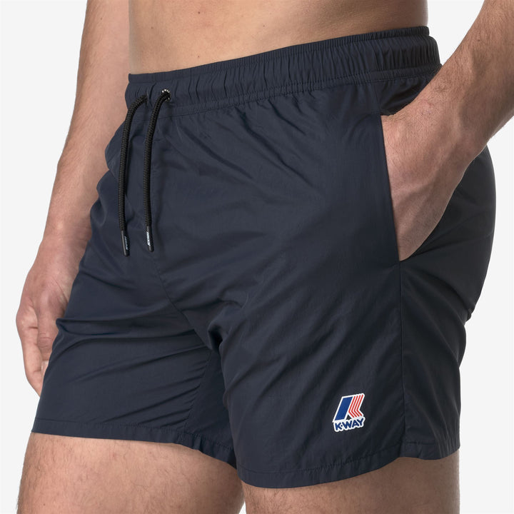 Bañadores plegables azules para hombres para playa y piscina 3