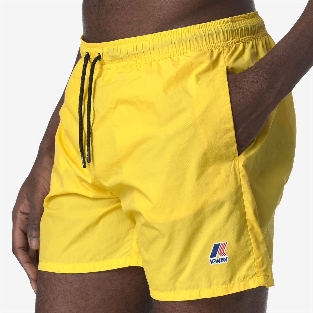 Bathing Suits_MAN_LE VRAI OLIVIER_Swimming Trunks_Yellow Dk - Commercial 7