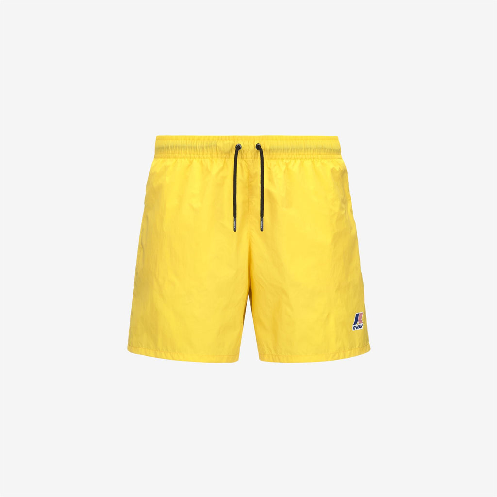 Bathing Suits_MAN_LE VRAI OLIVIER_Swimming Trunks_Yellow Dk - Commercial 1