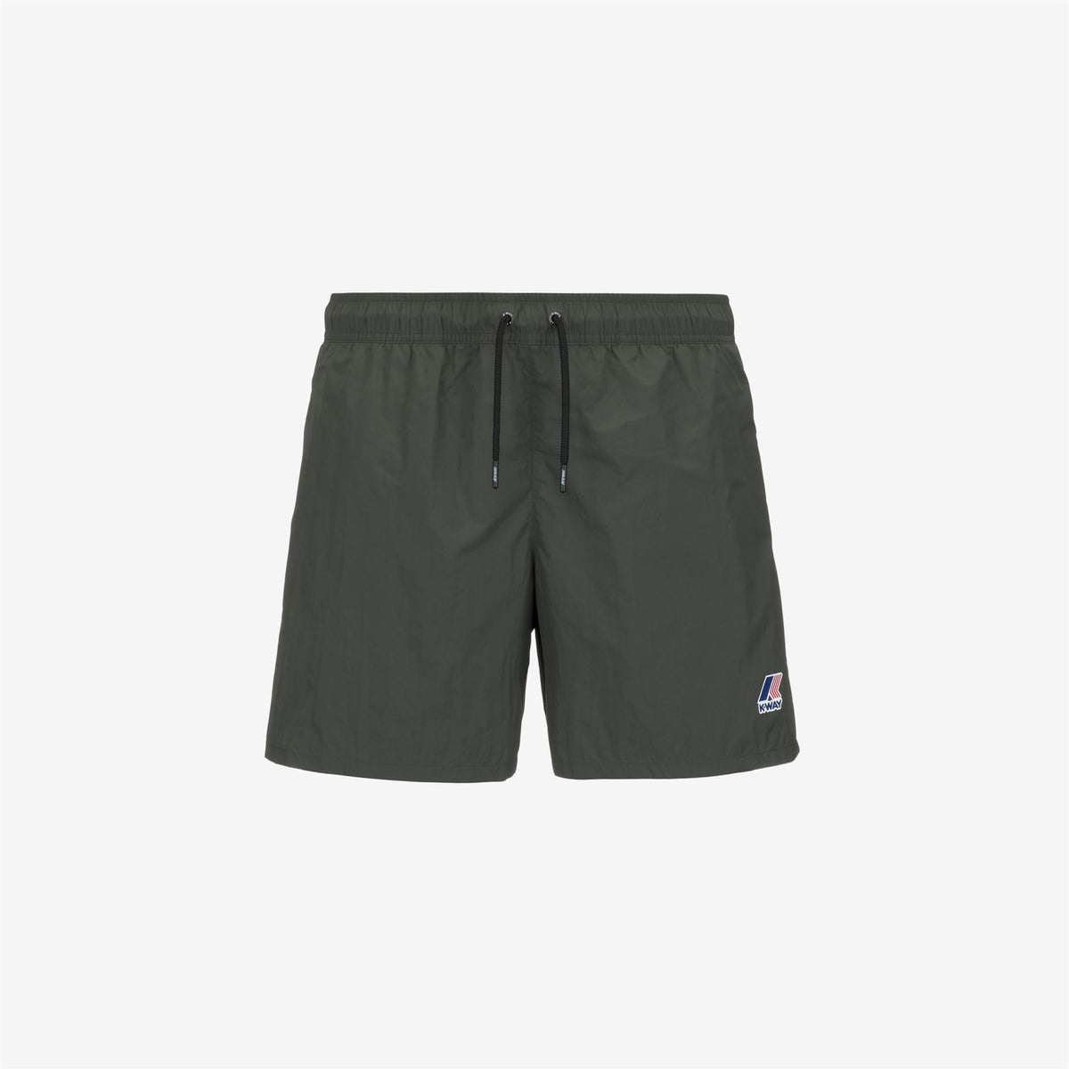 Bathing Suits_MAN_LE VRAI OLIVIER_Swimming Trunks_GREEN BLACKISH - Commercial 1