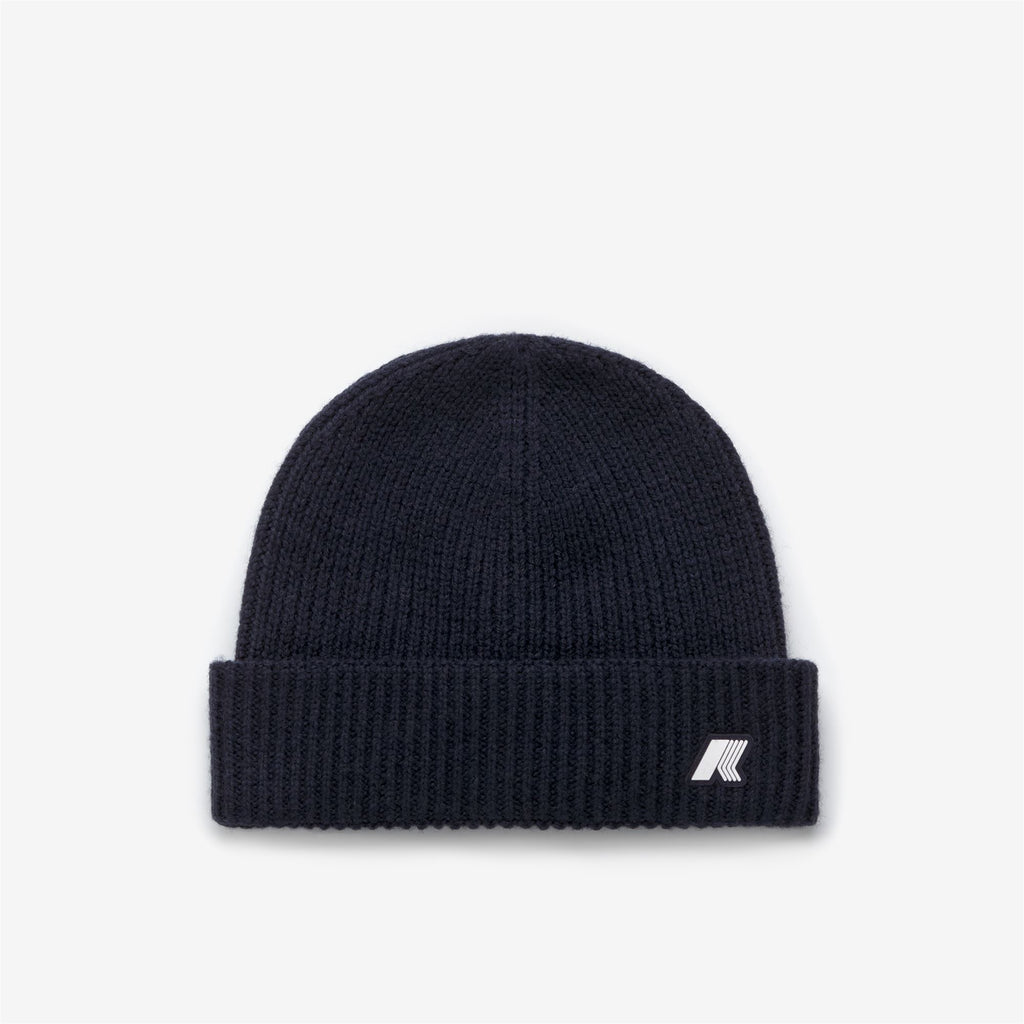 Headwear_KID UNISEX_P. BRICE CARDIGAN STITCH_Hat_Blue Depth Melange - Commercial 1