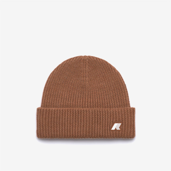 Orange unisex Kids' Wool Turn-up Beanie Hat 1