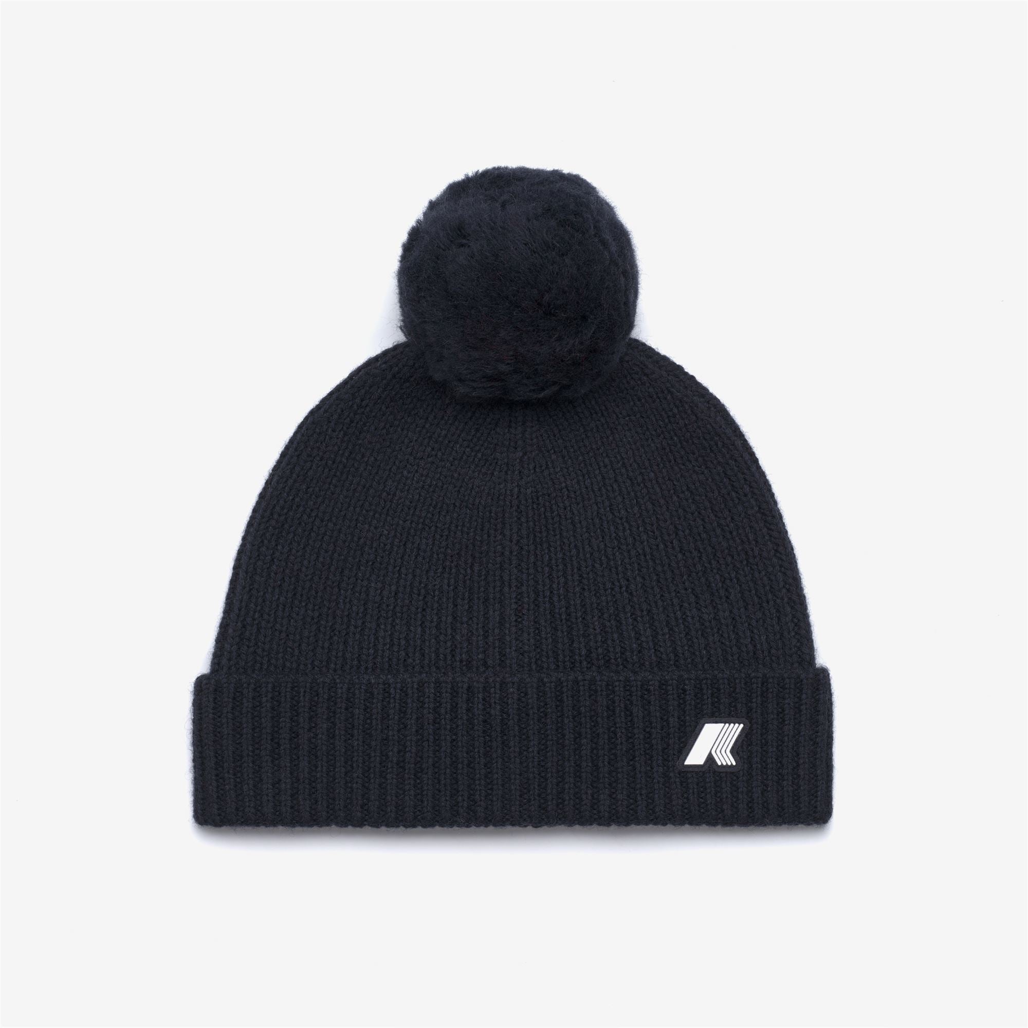 Headwear_GIRL_P. VINCIENNE CARDIGAN STITCH_Hat_Blue Depth Melange - Commercial 1
