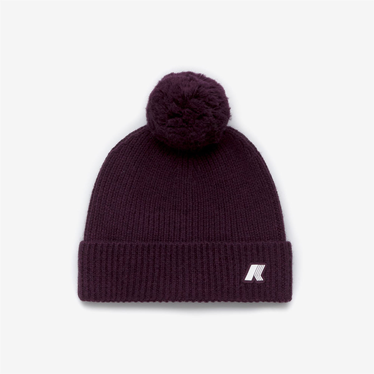 Headwear_GIRL_P. VINCIENNE CARDIGAN STITCH_Hat_Violet Dk Purple Melange - Commercial 1