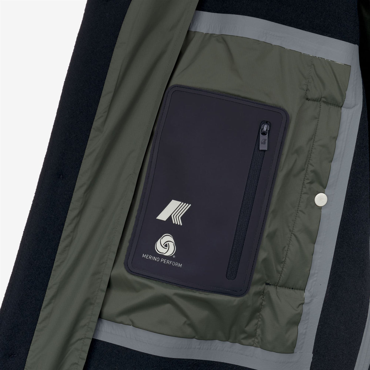Jackets_MAN_JENZAC WOOLMARK_Long_Blue Depth - GREEN BLACKISH - Commercial 3