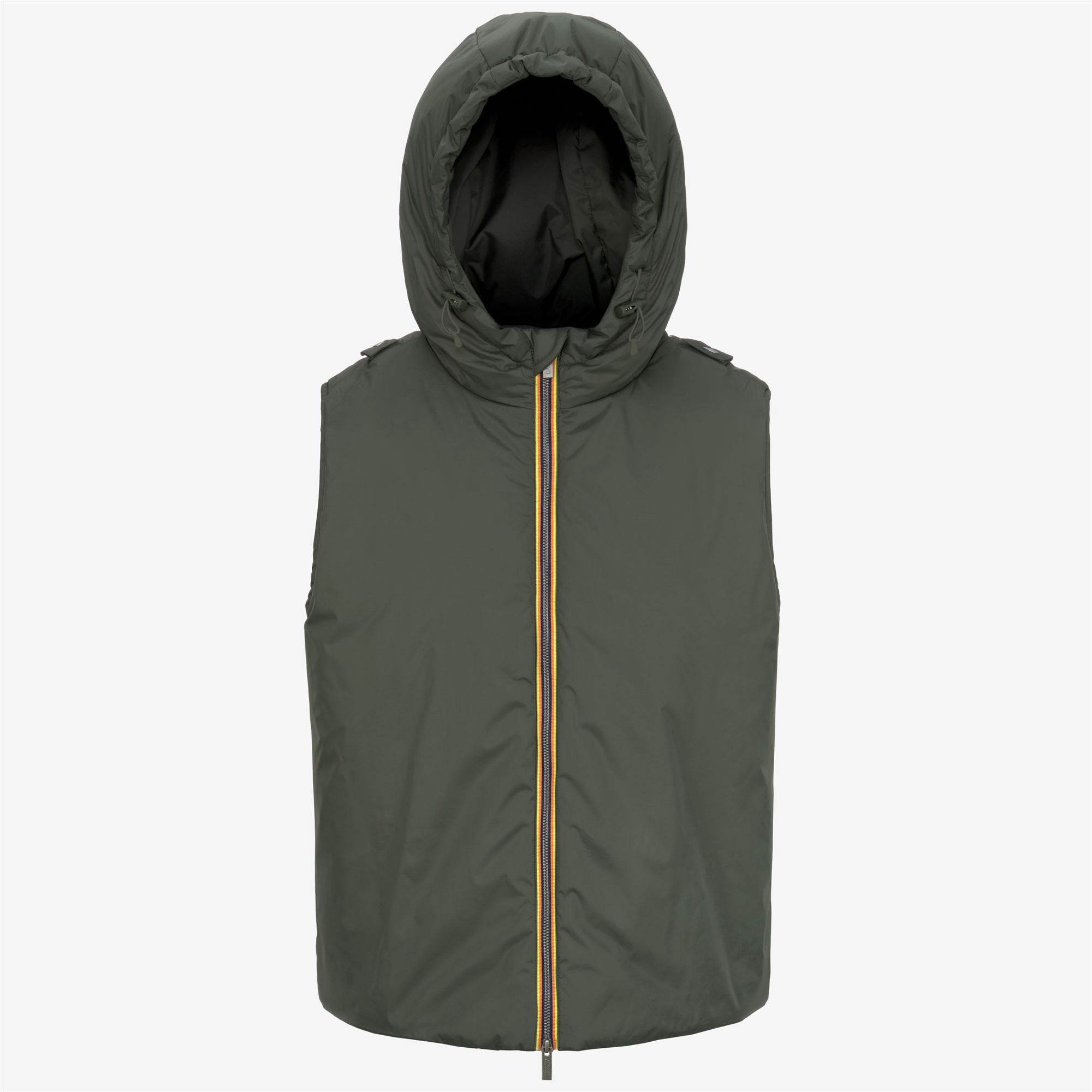 Jackets_MAN_JENZAC WOOLMARK_Long_Blue Depth - GREEN BLACKISH - Commercial 2