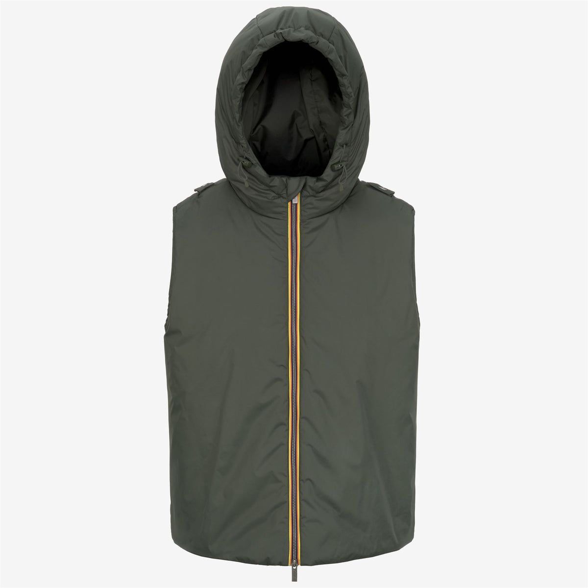 Jackets_MAN_JENZAC WOOLMARK_Long_Blue Depth - GREEN BLACKISH - Commercial 2