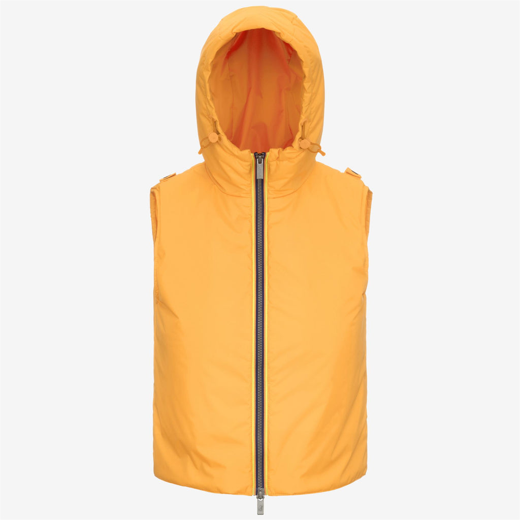 Jackets_WOMAN_JORANCE WOOLMARK_Long_Blue Depth - Orange - Commercial 2
