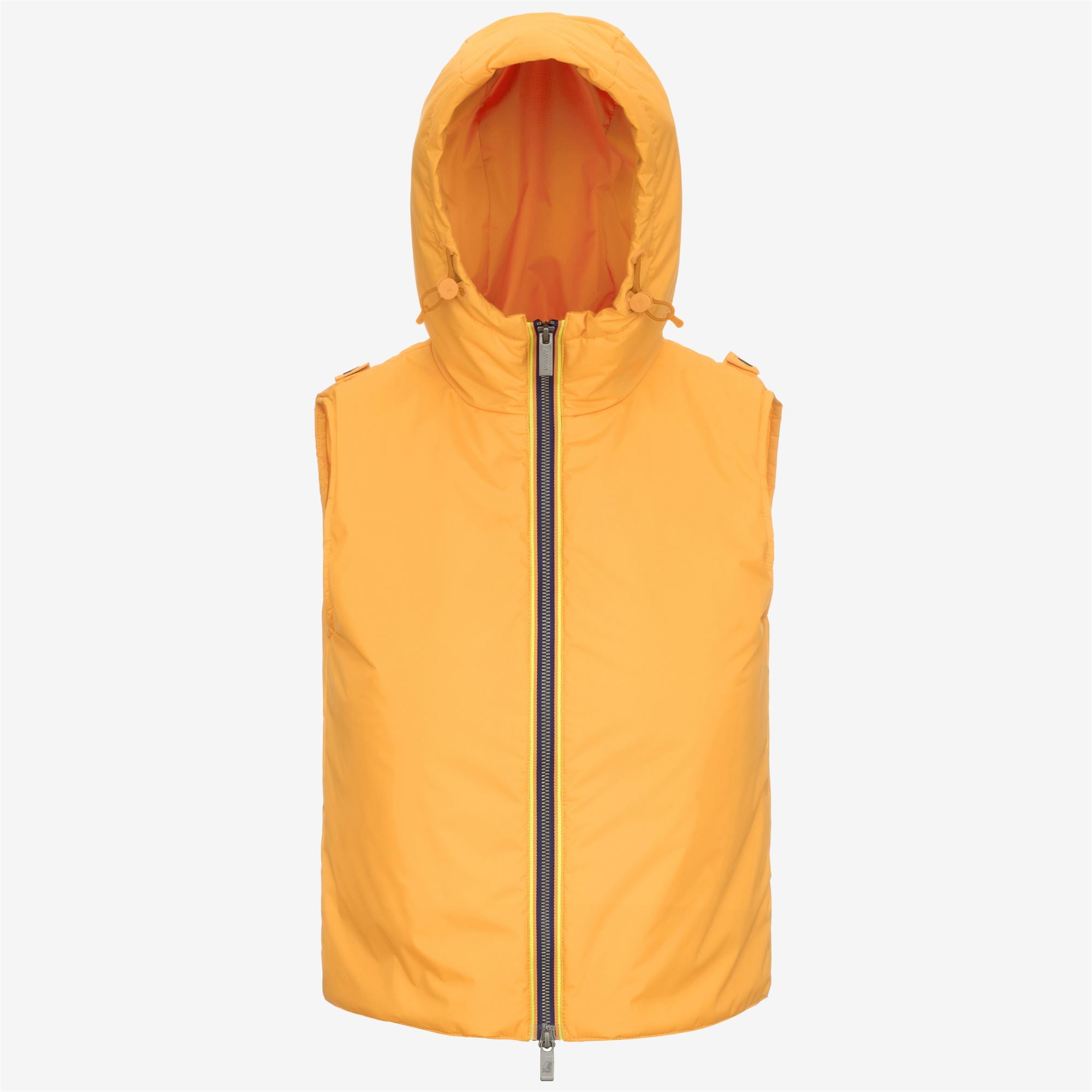 Jackets_WOMAN_JORANCE WOOLMARK_Long_Blue Depth - Orange - Commercial 2