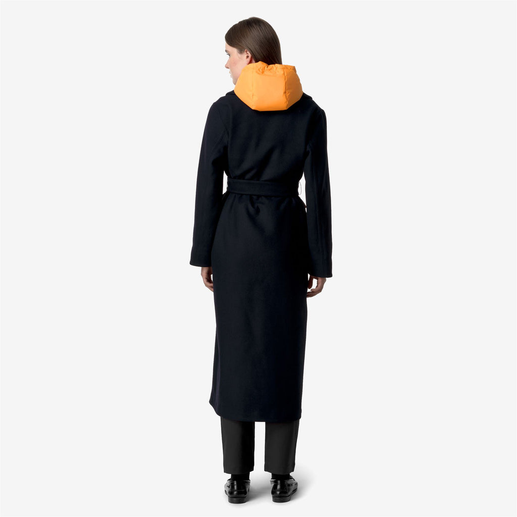 Jackets_WOMAN_JORANCE WOOLMARK_Long_Blue Depth - Orange - Commercial 6