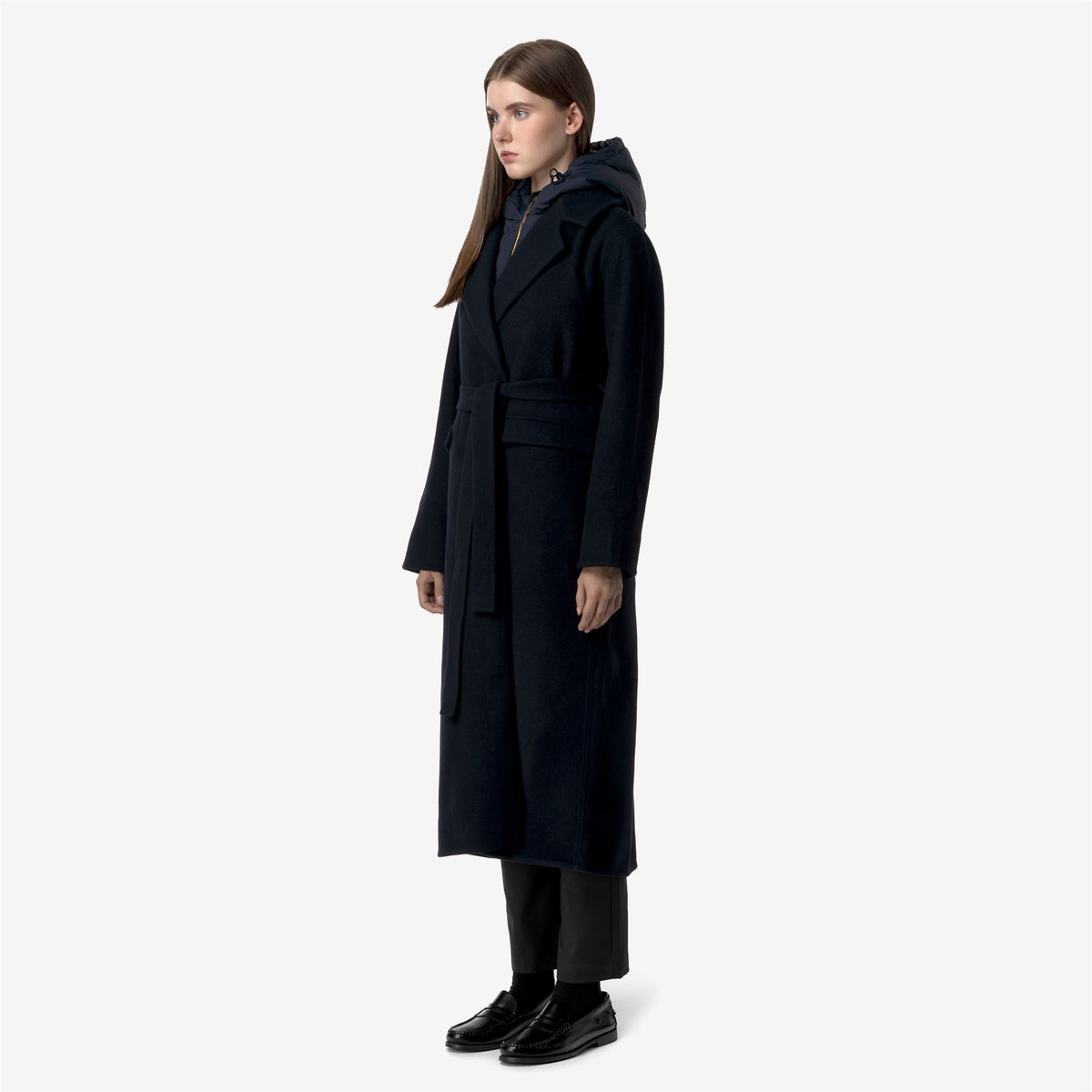 Jackets_WOMAN_JORANCE WOOLMARK_Long_Blue Depth - Commercial 5