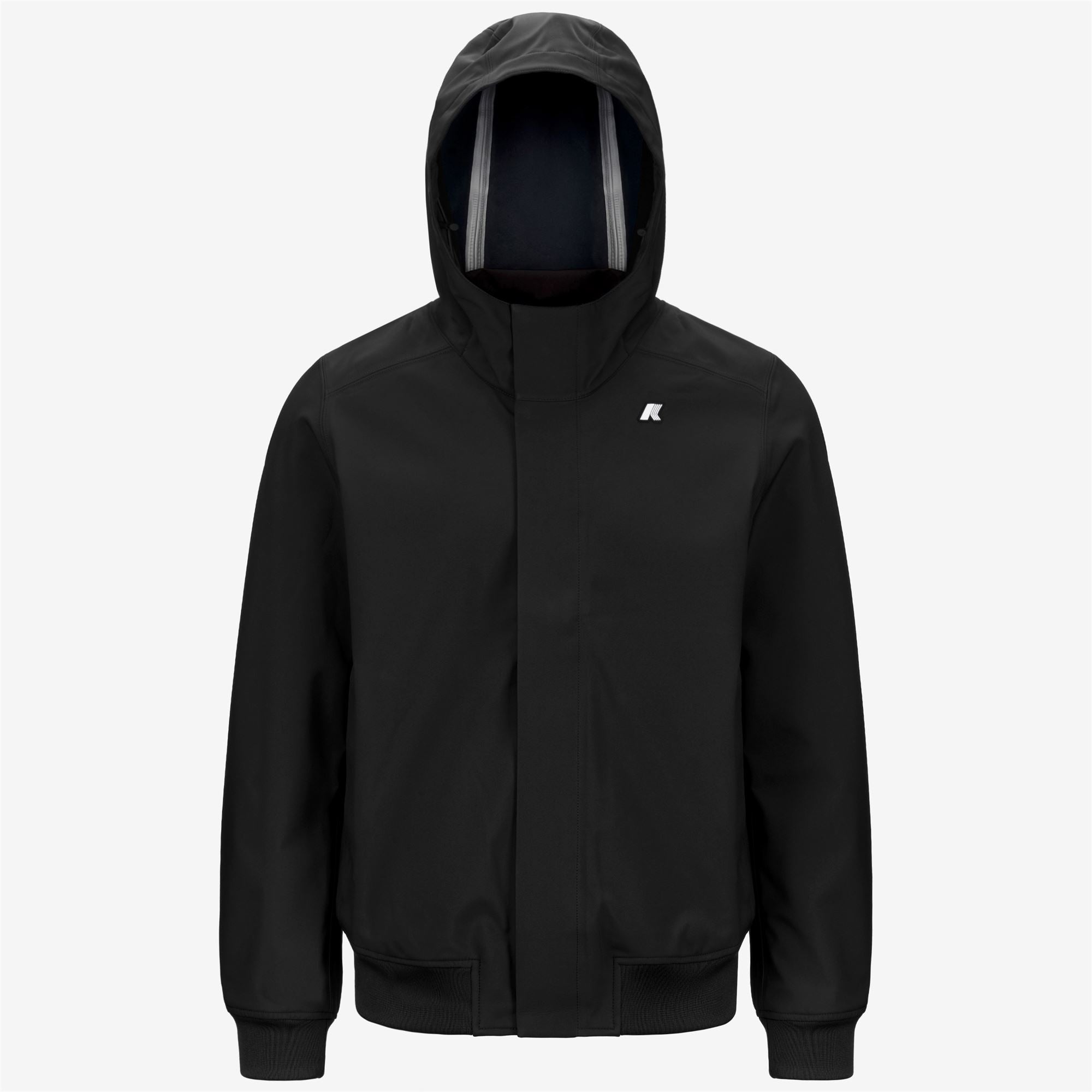 Jackets_MAN_JOACHIM BONDED_Short_Black Pure - Blue Depth - Commercial 1