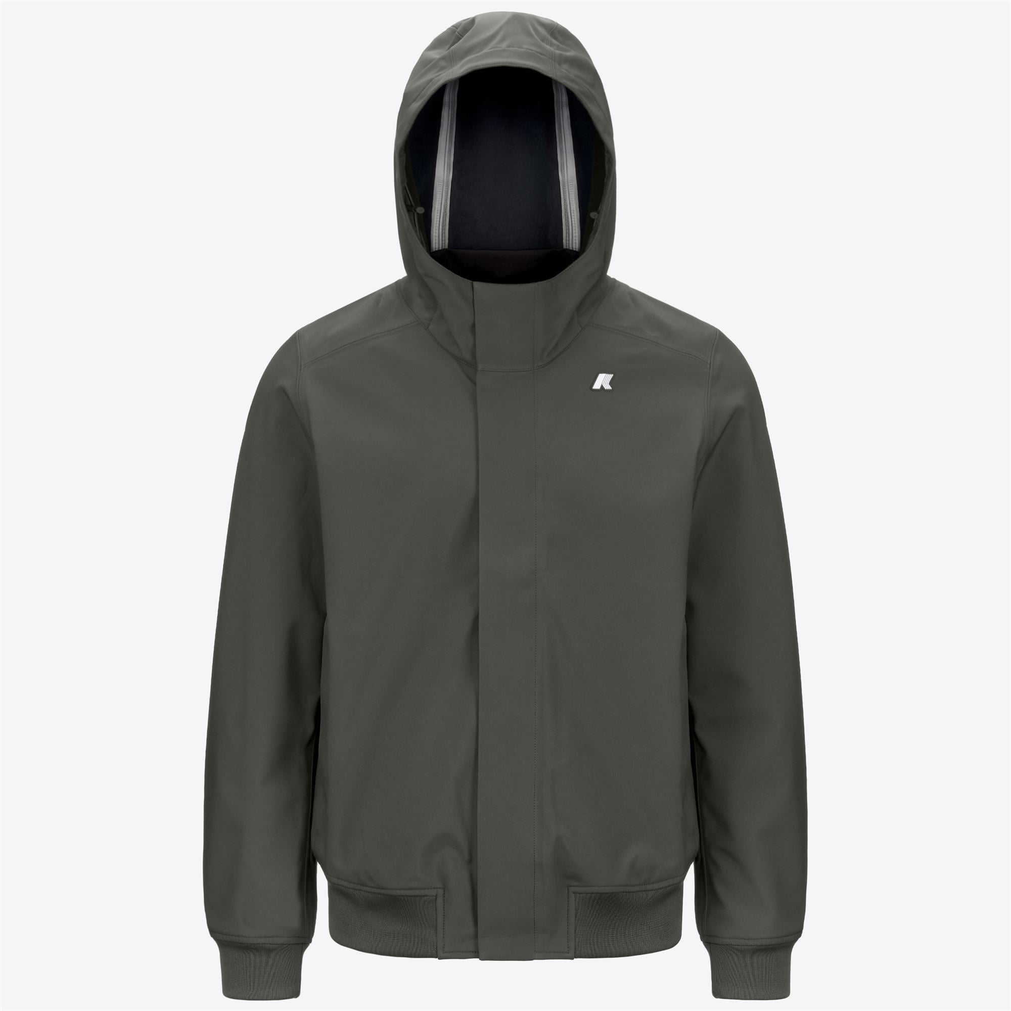 Jackets_MAN_JOACHIM BONDED_Short_GREEN BLACKISH  - Blue Depth - Commercial 1