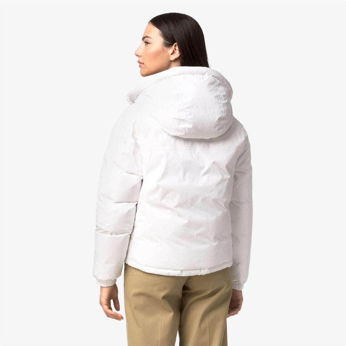 Jackets_WOMAN_LE VRAI 4.0 ALBINE HEAVY WARM_Short_White Natural - Commercial 6