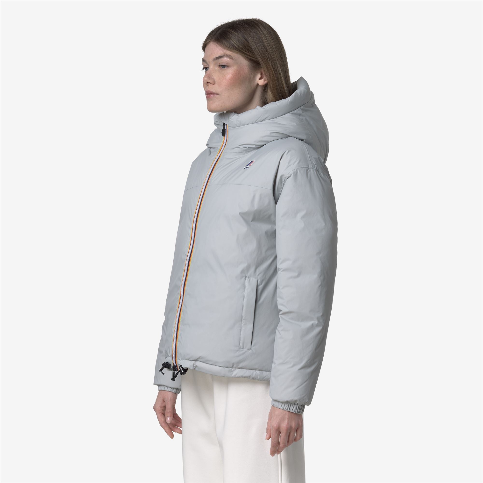 Jackets_WOMAN_LE VRAI 4.0 ALBINE HEAVY WARM_Short_Grey - Commercial 5